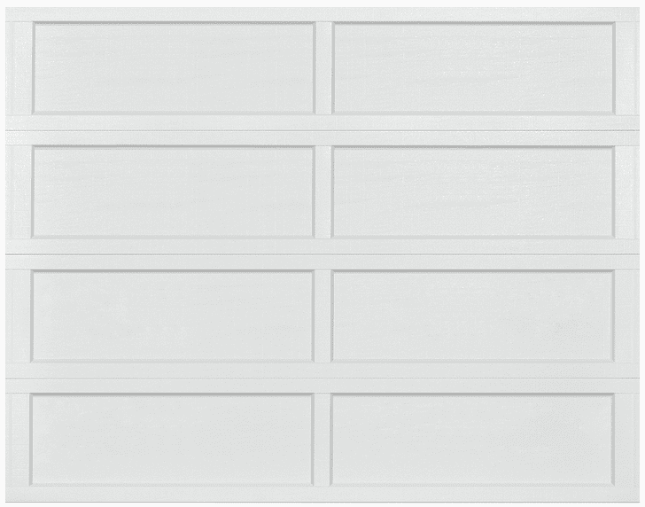 Overlay Recessed Panel long panel white example