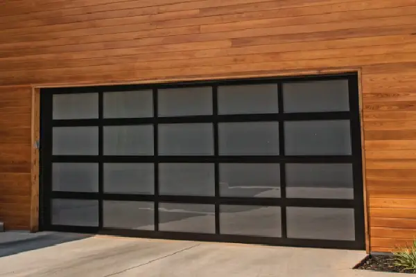 full view aluminum garage doors