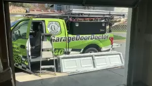 garage door panel replacement job